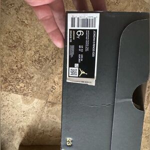 Size 6 with Box Jordans youth decent shape